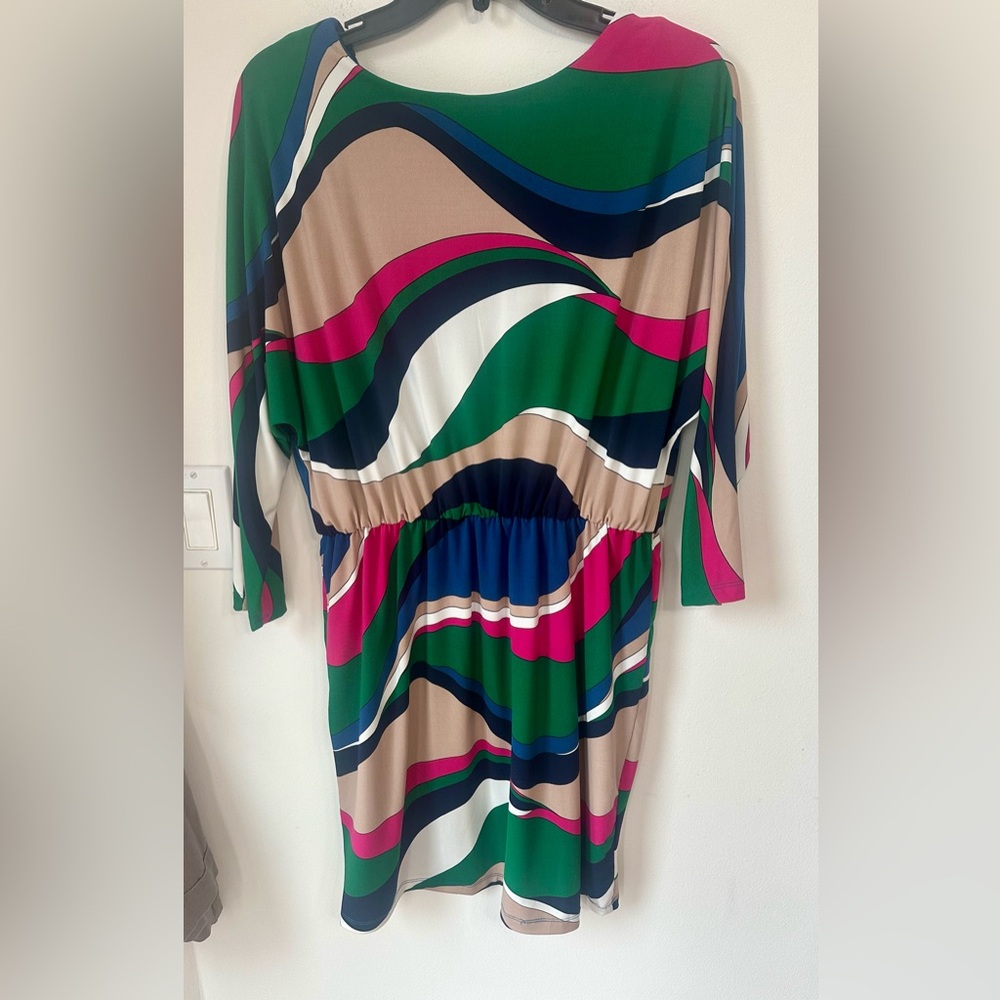 Trina Turk Multicolor Swirl Mini Dress - Picture 3 of 6